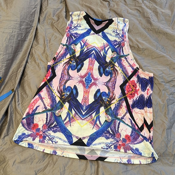 Adidas Originals Tank birds and flowers - Picture 6 of 6
